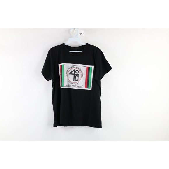 Defend Brooklyn Mens Small Distressed Forty Acres And A Mule Spike Lee T-Shirt - Picture 1 of 8